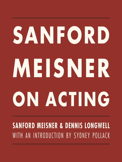 Title details for Sanford Meisner on Acting by Sanford Meisner - Available